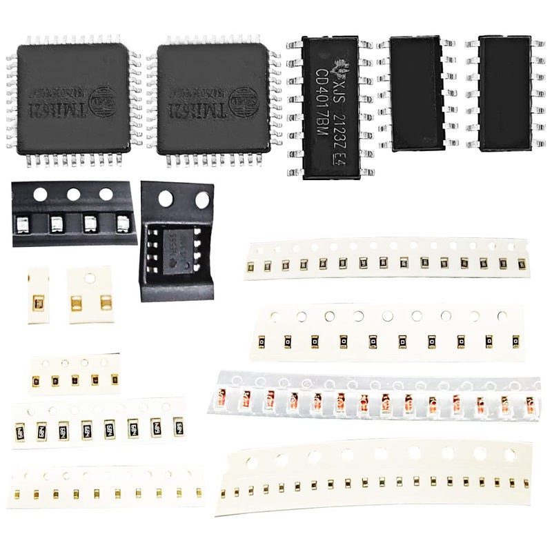 Gikfun DIY SMD SMT Welding Practice Soldering Skill Training Board NE555 CD4017 Water Flowing Led DIY Kit EK1885 - Image 5